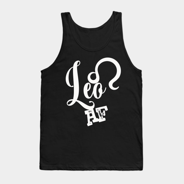 Leo AF Tank Top by Skyborne Designs